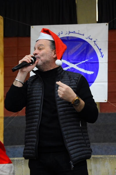 Saint Vincent de paul celebrating Christmas at Jesus & Mary school